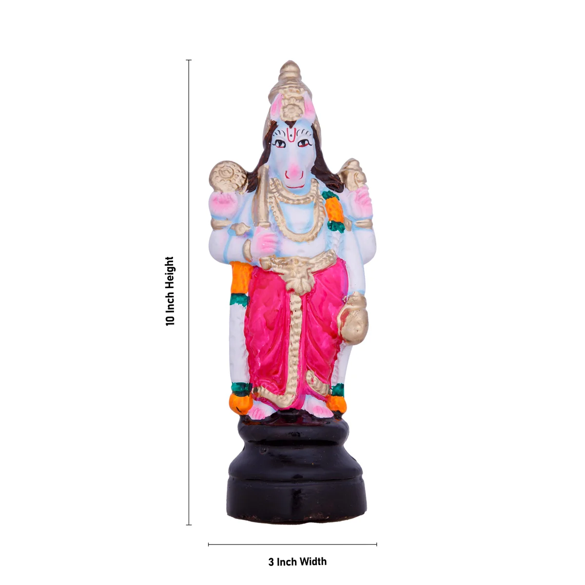 Dasavatharam Paper Mache Golu Bommai Set - 10 x 3 Inches | Giri Golu Doll/ Navaratri Golu Bomma/Gombe/Bommai - Image 13
