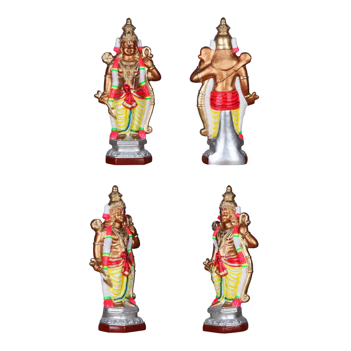 Dasavatharam Paper Mache Golu Bommai Set - 18 Inches | Giri Golu Doll/ Navaratri Golu Bomma/Gombe/Bommai - Image 2