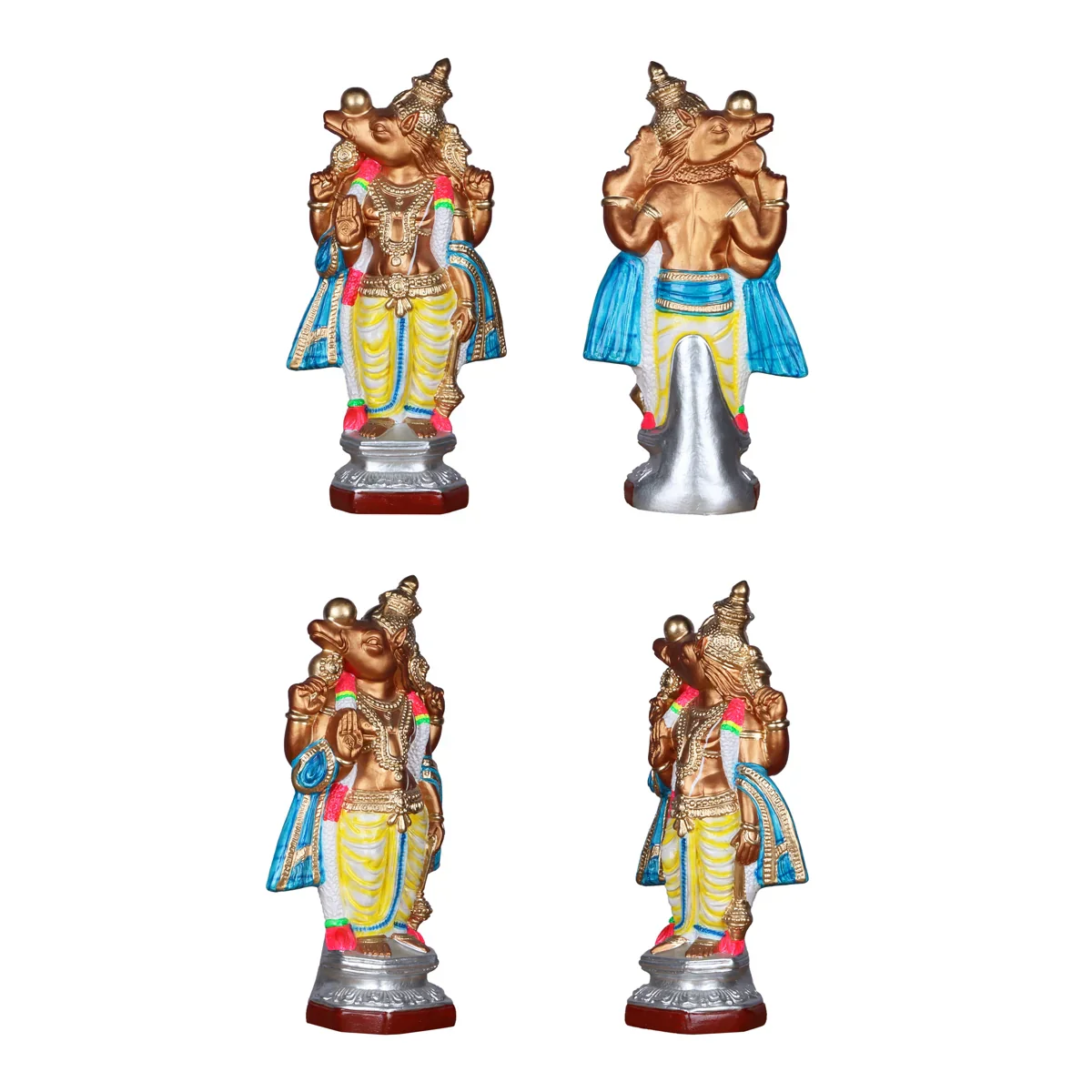 Dasavatharam Paper Mache Golu Bommai Set - 18 Inches | Giri Golu Doll/ Navaratri Golu Bomma/Gombe/Bommai - Image 3