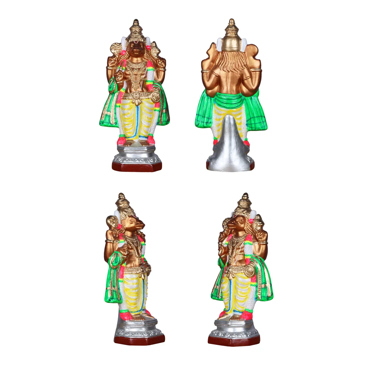 Dasavatharam Paper Mache Golu Bommai Set - 18 Inches | Giri Golu Doll/ Navaratri Golu Bomma/Gombe/Bommai - Image 4
