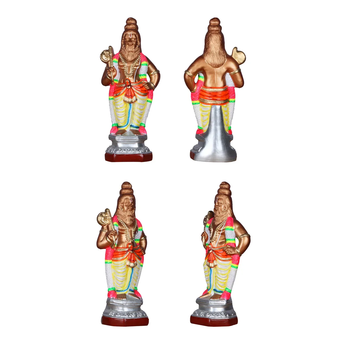 Dasavatharam Paper Mache Golu Bommai Set - 18 Inches | Giri Golu Doll/ Navaratri Golu Bomma/Gombe/Bommai - Image 6
