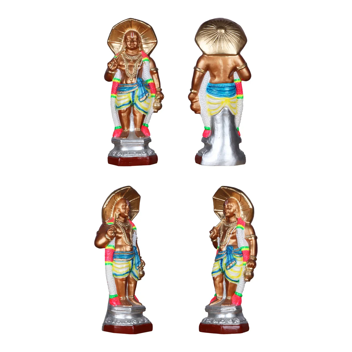 Dasavatharam Paper Mache Golu Bommai Set - 18 Inches | Giri Golu Doll/ Navaratri Golu Bomma/Gombe/Bommai - Image 9