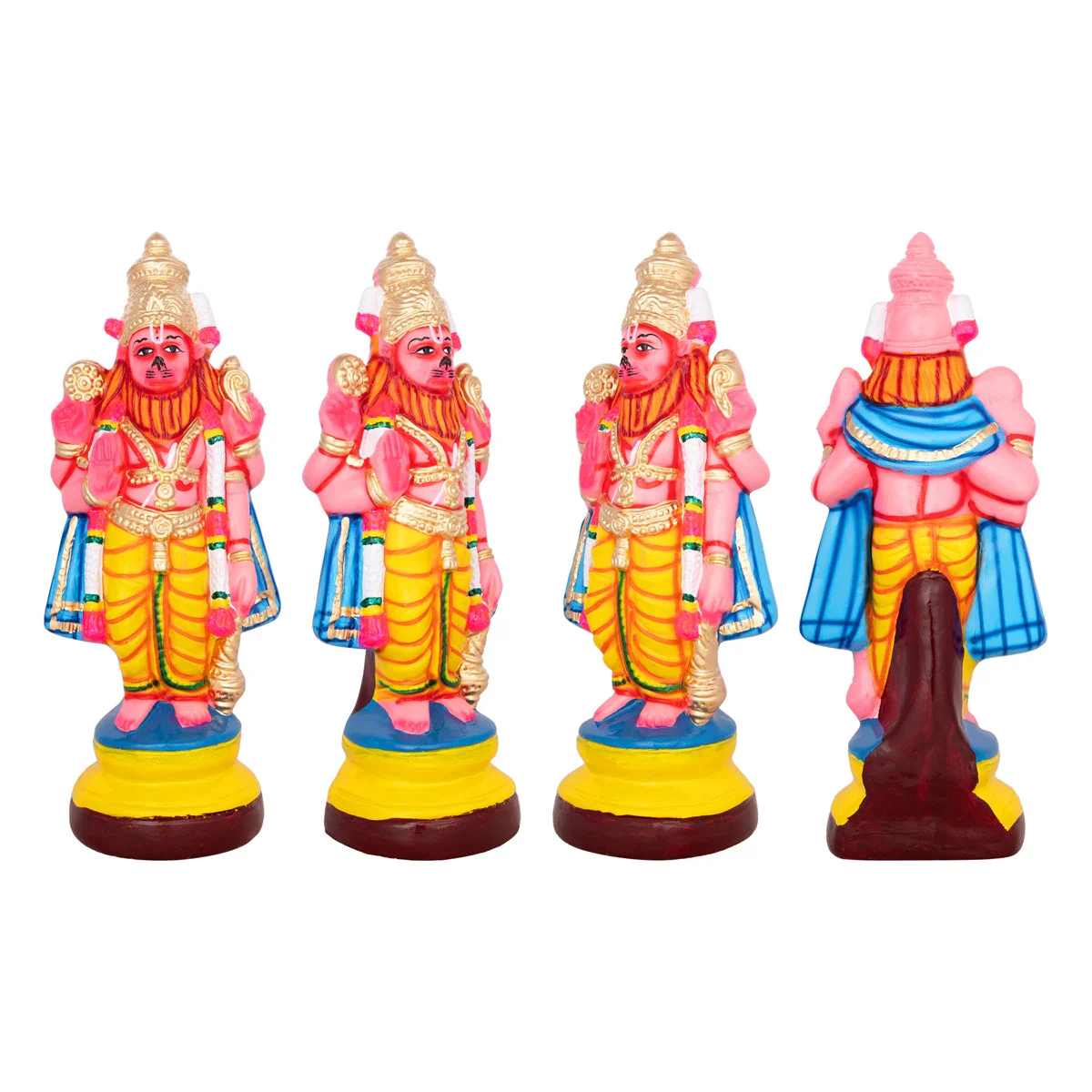 Dasavatharam Statue Paper Mache Golu Bommai Set - 14 X 5 Inches | Navaratri Golu Bommai/ Gombe/ Giri Golu Doll - Image 11