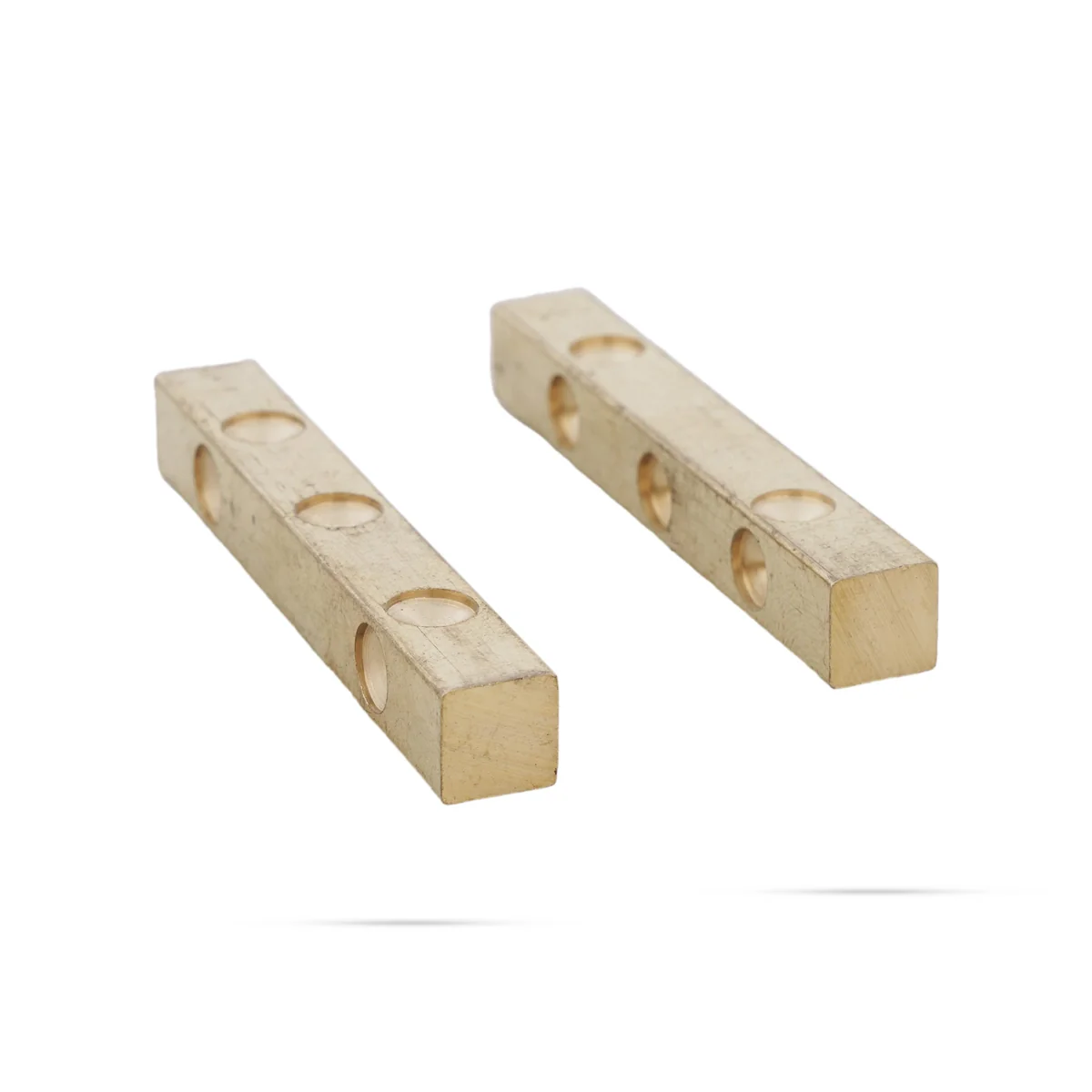 Dayakattai Pair - 2.5 x 0.5 Inches | Brass Thayam Kattai/ Dayakattai Game/ Dayakattai Dice - Image 3