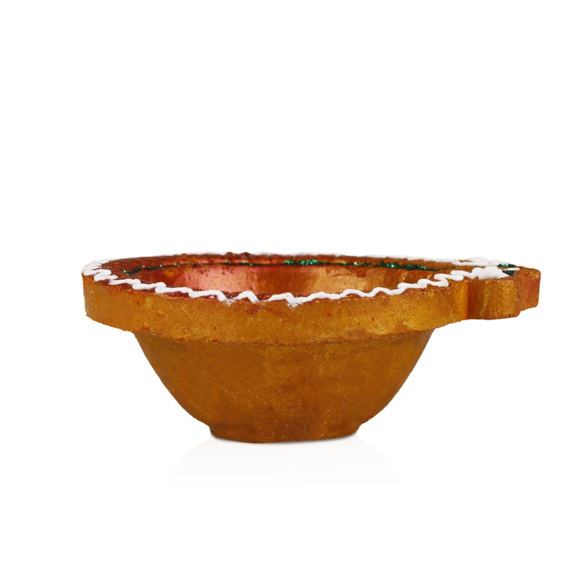 Decorative Lamp Set - 2 x 2 Inches | 6 Pcs/ Agal Vilakku Painting/ Clay Vilakku/ Deepam for Home - Image 5