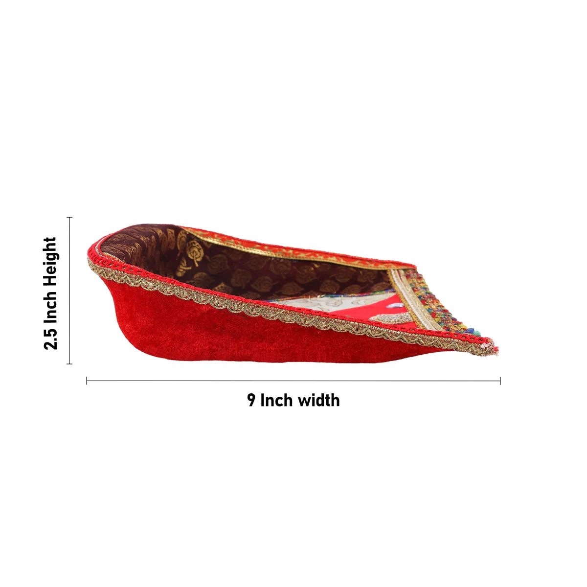 Decorative Moram - 2.5 x 9 x 11 Inches | Wedding Soop Decoration/ Decorative Muram for Wedding - Image 5