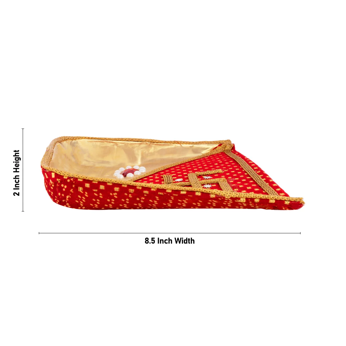 Decorative Moram - 2 x 8.5 x 8.5 Inches | Wedding Soop Decoration/ Decorative Muram for Wedding - Image 6