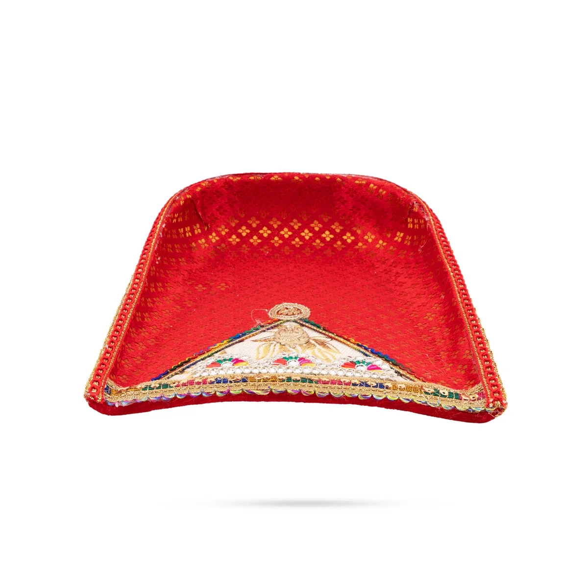 Decorative Moram - 2 x 8 x 8 Inches | Velvet Wedding Soop Decoration/ Decorative Muram for Wedding - Image 3