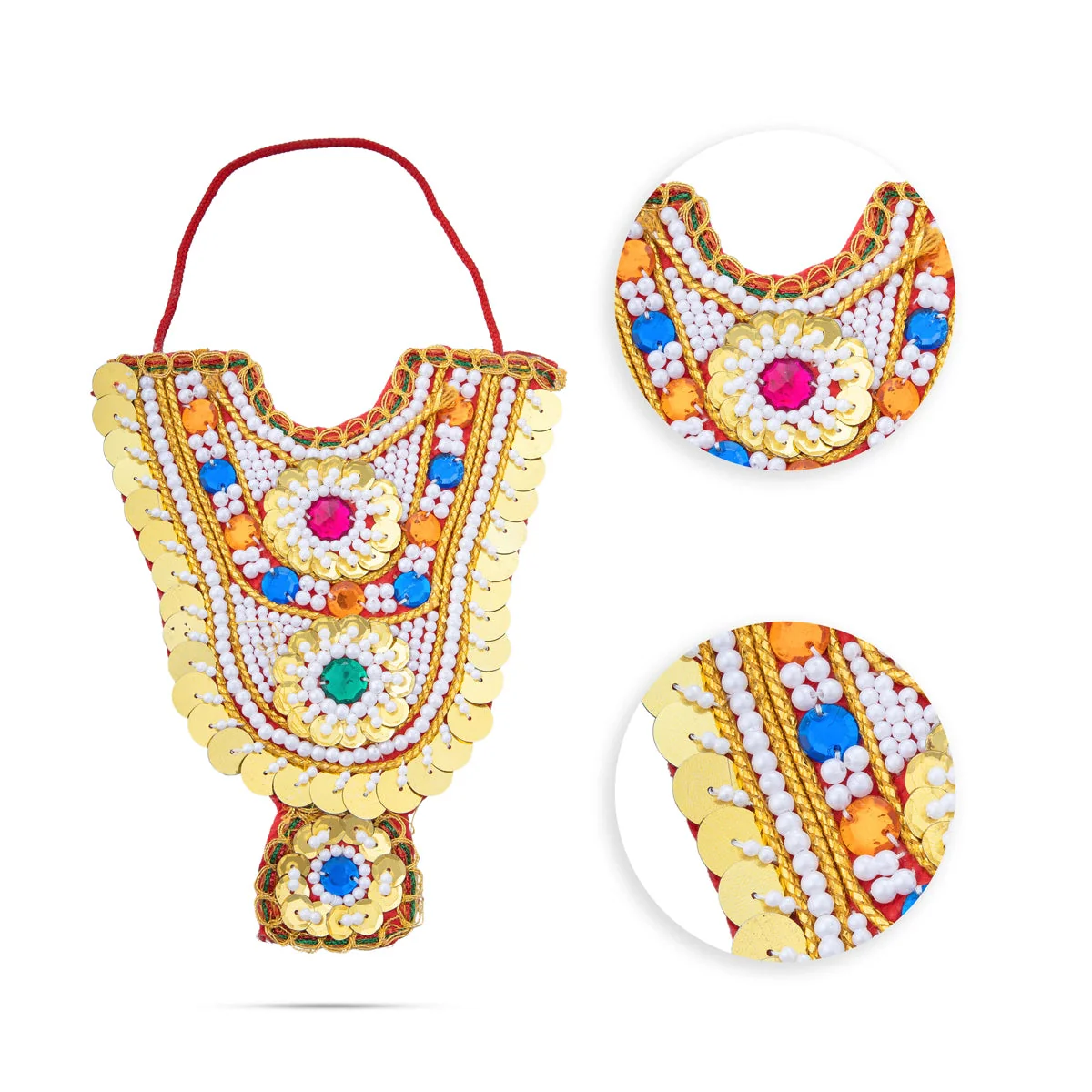 Decorative Pearl Blazer - Muthangi - Image 3