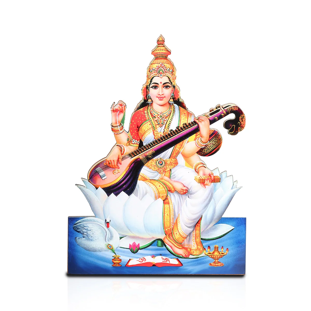 Deity Picture Frame - 12 x 4.5 Inches | Photo Frame Cutout with Backstand for Home/ Assorted Design - Image 27