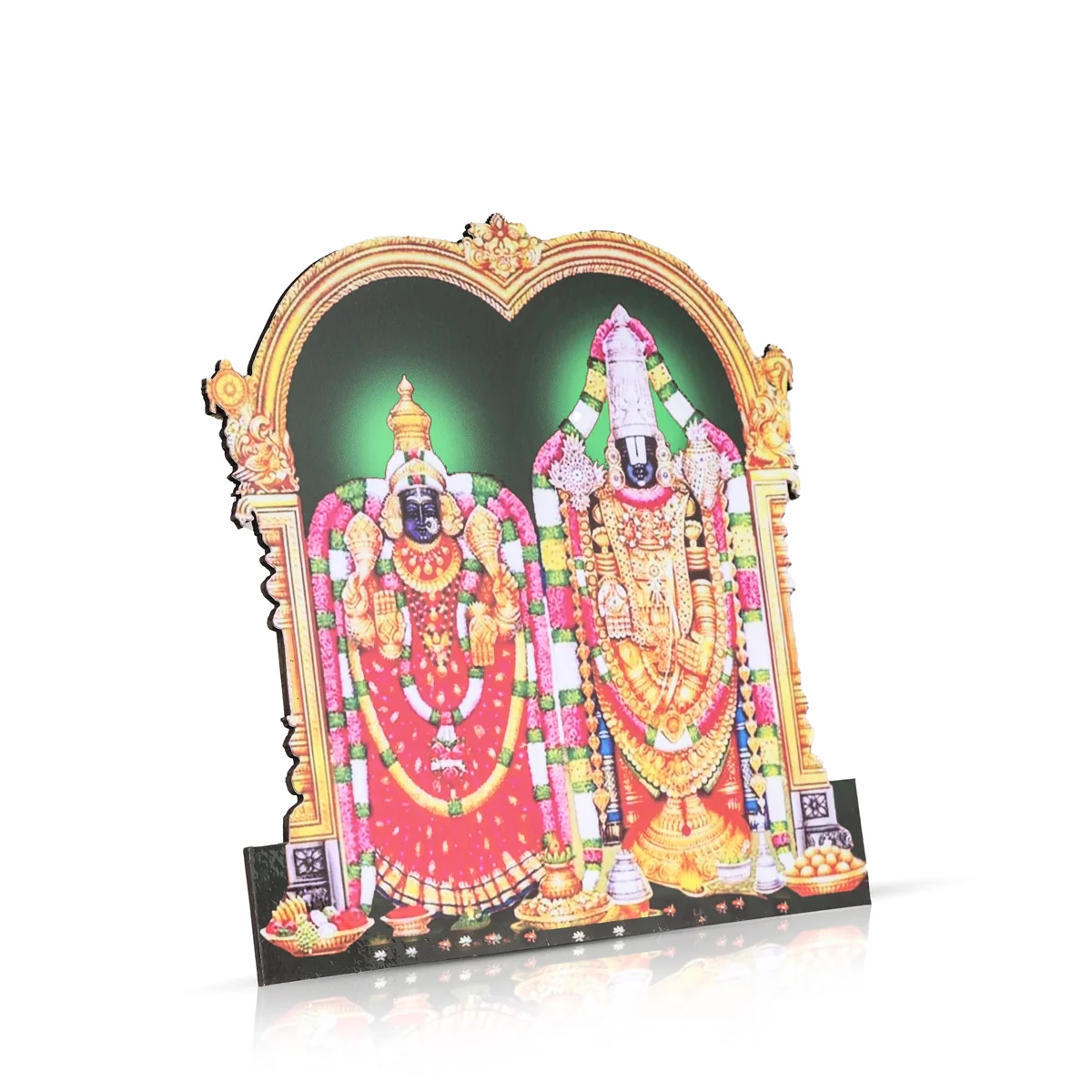 Deity Picture Frame - 6 x 7 Inches | Photo Frame Cutout with Backstand for Home/ Assorted Design - Image 4