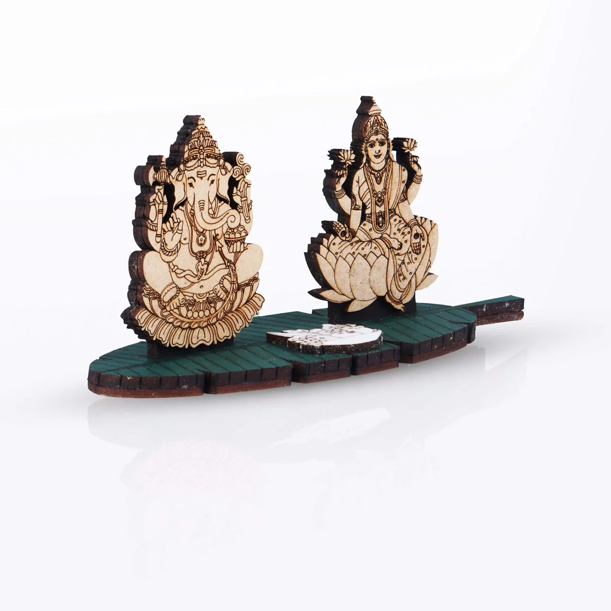 Deity Statue - 2.5 x 6 Inches | Wooden Statue/ Deity Idol for Home/ Assorted Design - Image 4