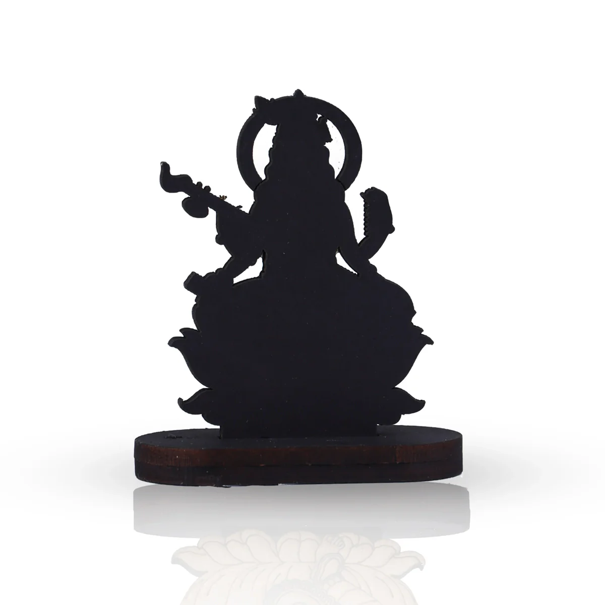 Deity Statue - 2 x 1.5 Inches | Wooden Statue/ Deity Idol for Home/ Assorted Design - Image 3