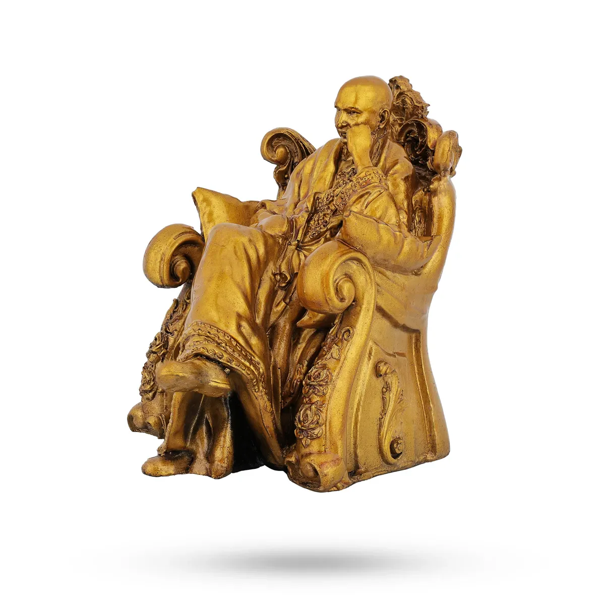 Delhi Guruji Idol - 4 x 3.25 Inches | Decorative Guruji Murti / Spiritual Statue for Home Decor - Image 2