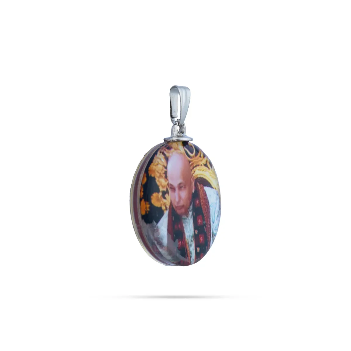 Delhi Guruji Pendant - 1 Inch | Spiritual Photo Locket / Devotional Dollar for Daily Wear - Image 11