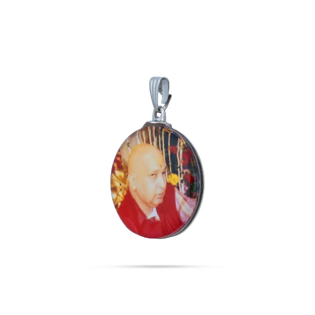 Delhi Guruji Pendant - 1 Inch | Spiritual Photo Locket / Devotional Dollar for Daily Wear - Image 20