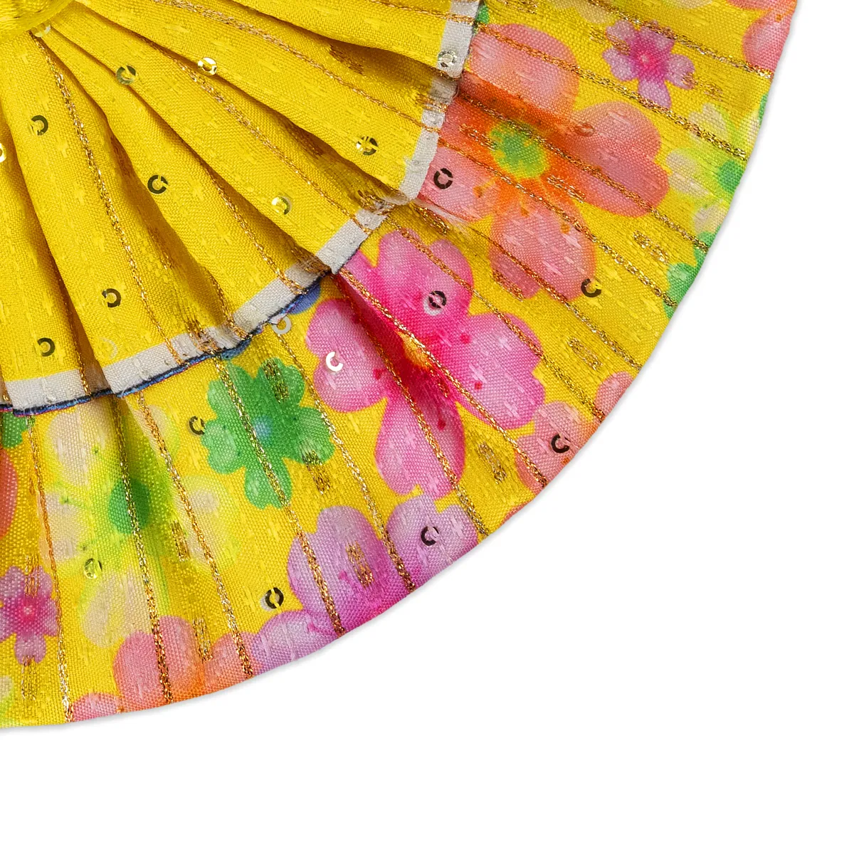 Devi Dress - 4.24 Inches | Mata Dress/ Lehenga Patka/ Devi Vastra/ Amman Pavadai/ Assorted Colour - Image 4