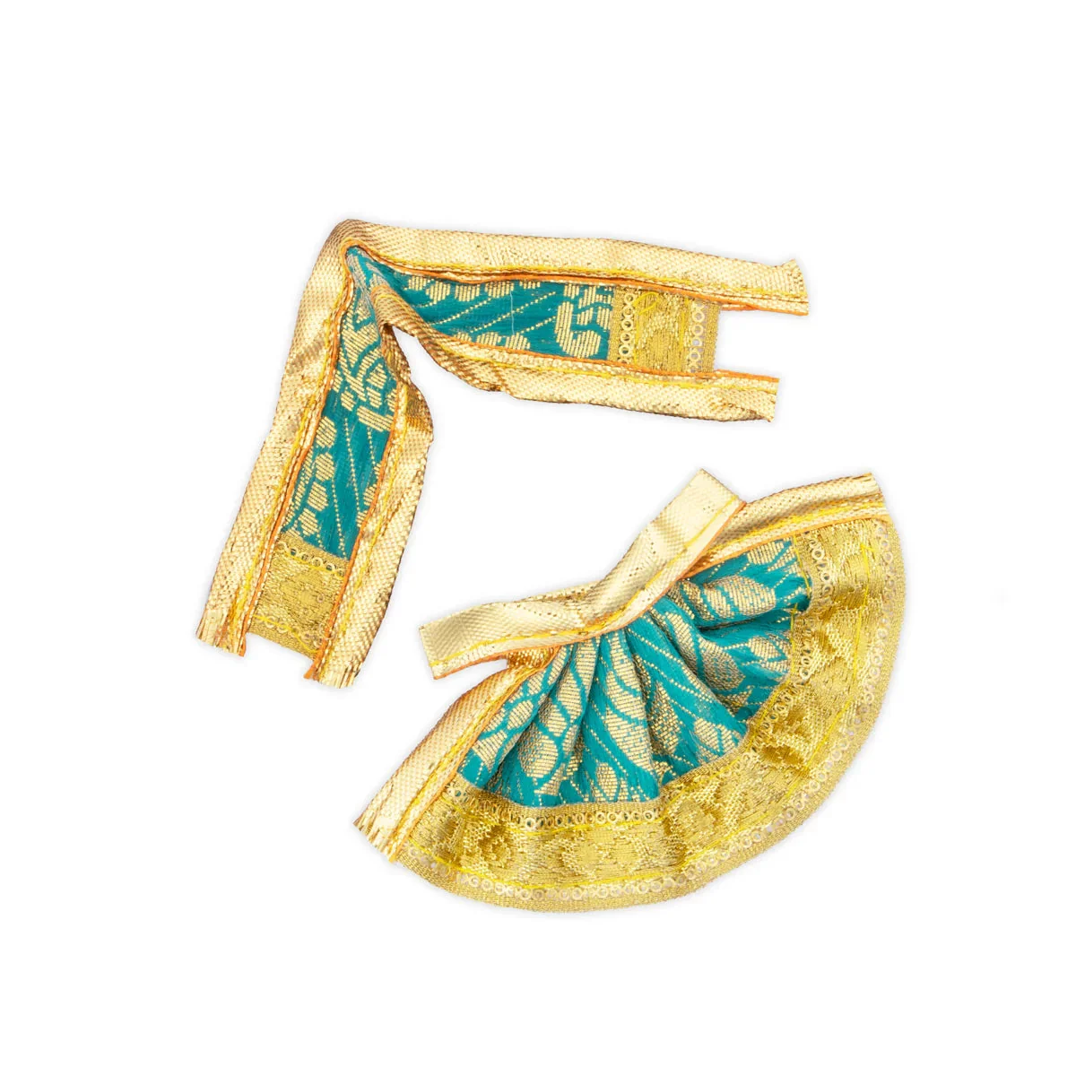 Amman Pavadai - 1.5 Inches | Mata Dress/ Devi Vastra/ Mata Poshak for Deity - Image 6