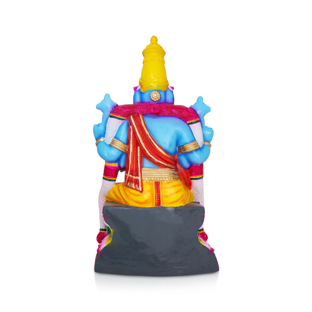 Dhanvantari Murti Paper Mache Golu Bommai - 25 X 13 Inches | Giri Golu Doll/ Navaratri Gombe/ Navratri Decor - Image 4