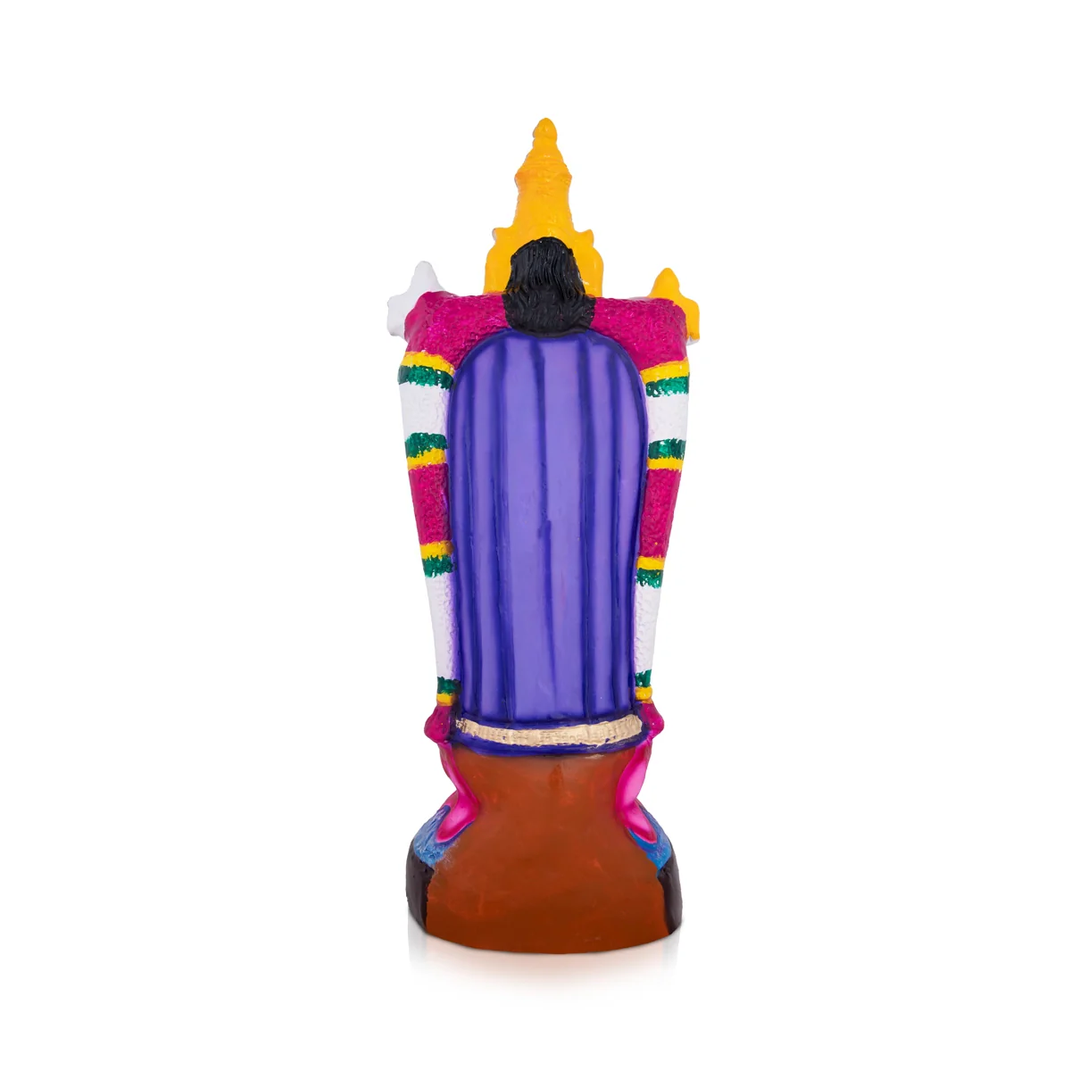 Dhanvantari Paper Mache Golu Bommai - 18 x 8 Inches | Giri Golu Doll/ Navaratri Golu Bomma/Gombe/Bommai - Image 5