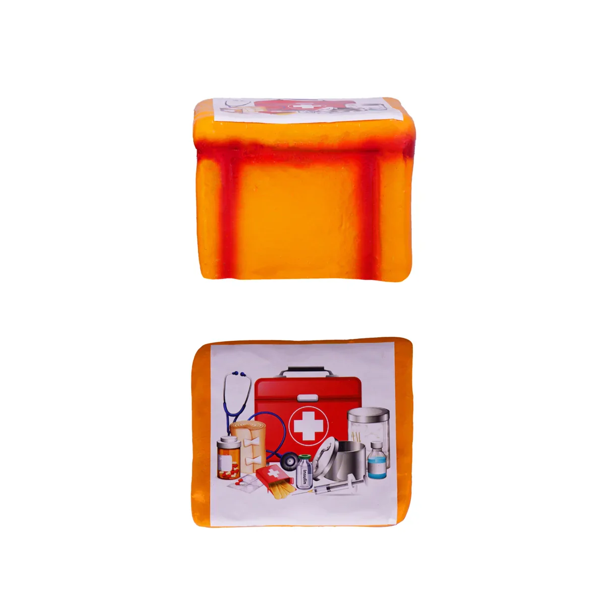 Doctor Clay Golu Bommai Set - 7 x 3 Inches | Giri Golu Doll/ Navaratri Golu Bomma/Gombe/Bommai - Image 5