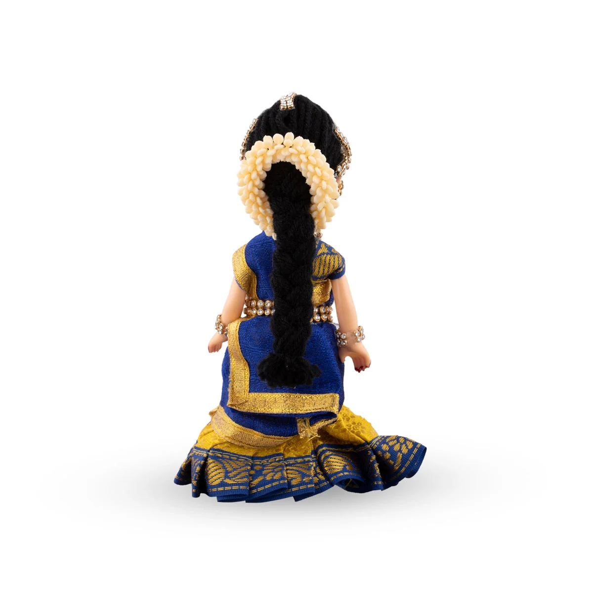 Decorated Doll Plastic Golu Bommai - 7 x 3 Inches | Giri Golu Doll/ Navaratri Golu Bomma/ Gombe/ Bommai - Image 5