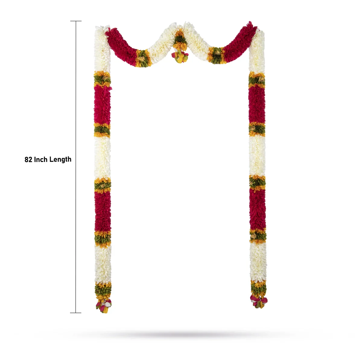 Door Thoran Full Set - 82 Inches | Artificial Flower Toran/ Bandanwar for Home Decor - Image 3