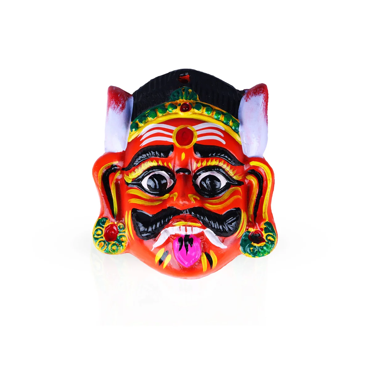 Drishti Thalai Clay Golu Bommai - 8 X 6.5 Inches | Navaratri Golu Gombe/ Giri Golu Doll/ Navratri Decoration - Image 2
