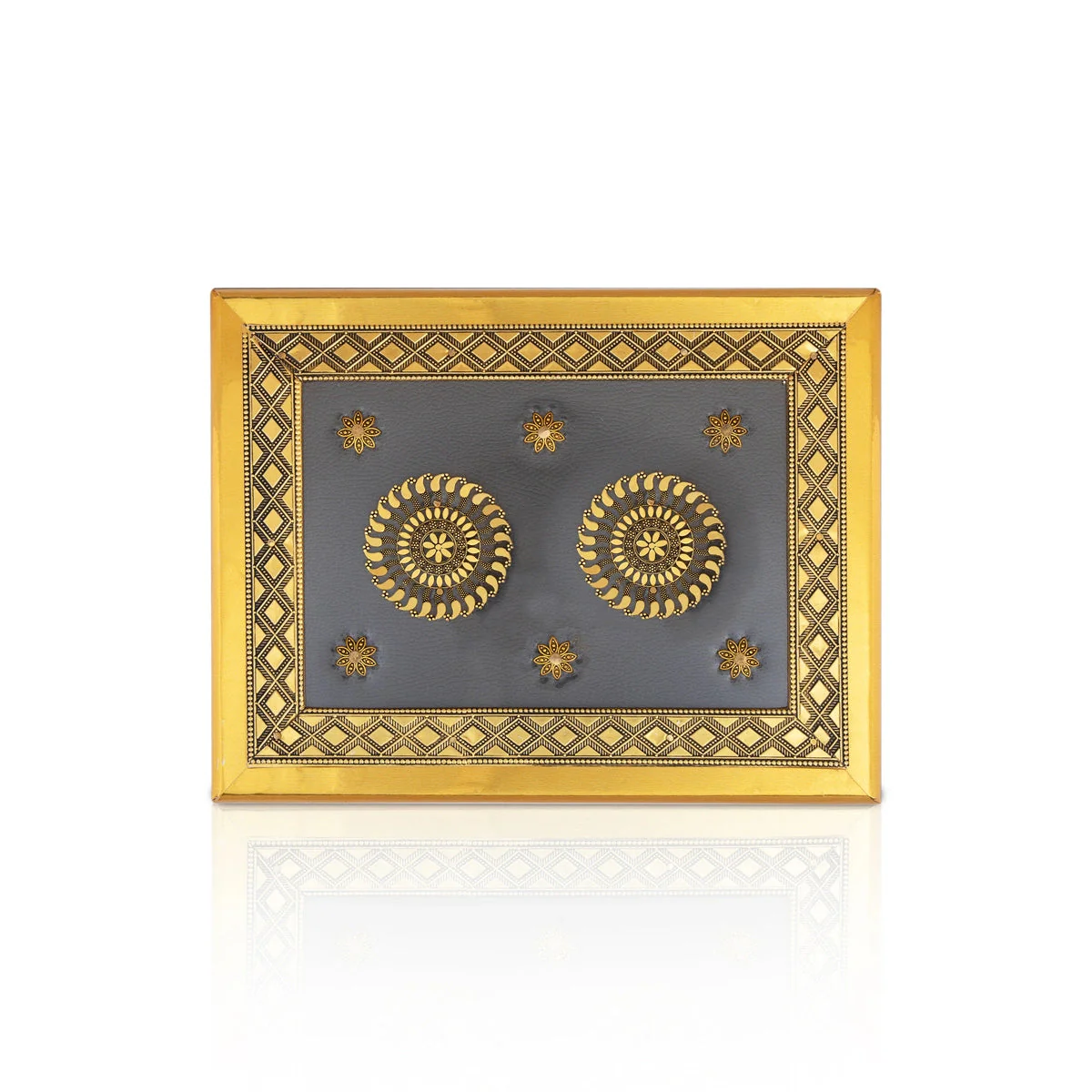 Dry Fruit Box - 9 x 7 Inches | Decorative Storage Box/ Wooden Dry Fruit Container/ Dry Fruits Gift Box for Home - Image 4