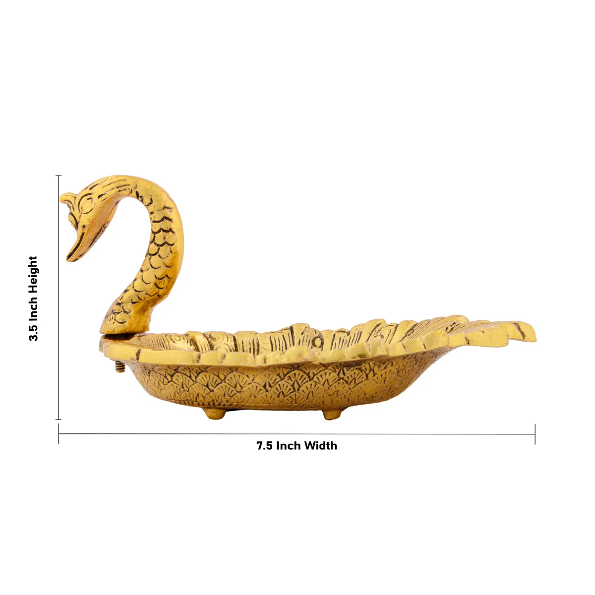 Duck Statue - 3.5 x 7.5 Inches | Aluminium Duck Sculpture for Home - Image 5