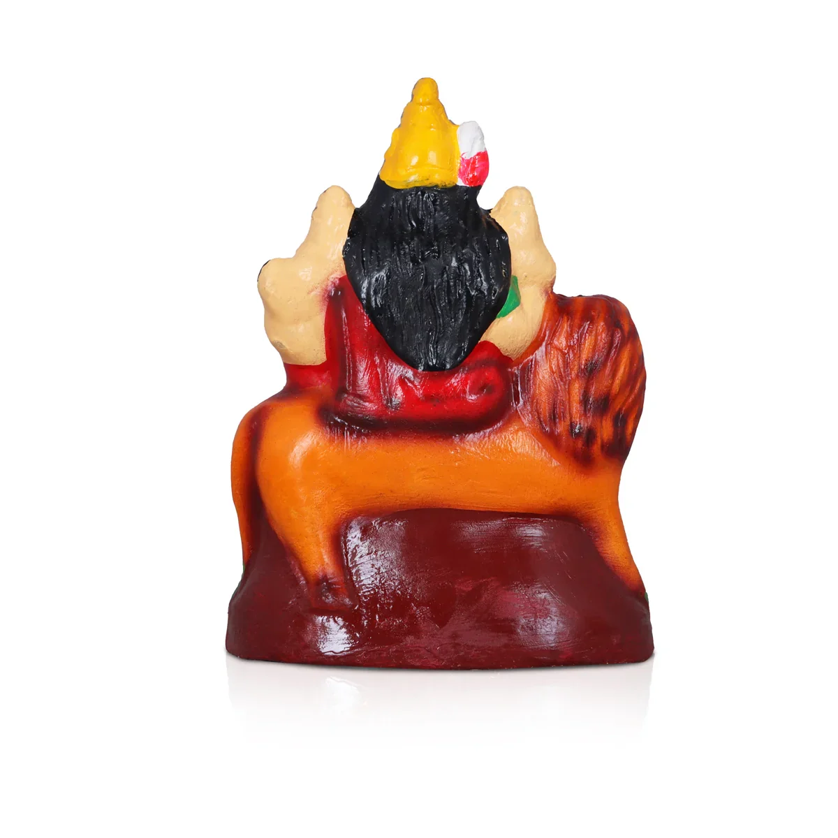 Durga Lakshmi Saraswathi Set - 8 Inches | Giri Golu Statue/ Clay Statue/ Laxmi/ Saraswati/ Durgai - Image 5