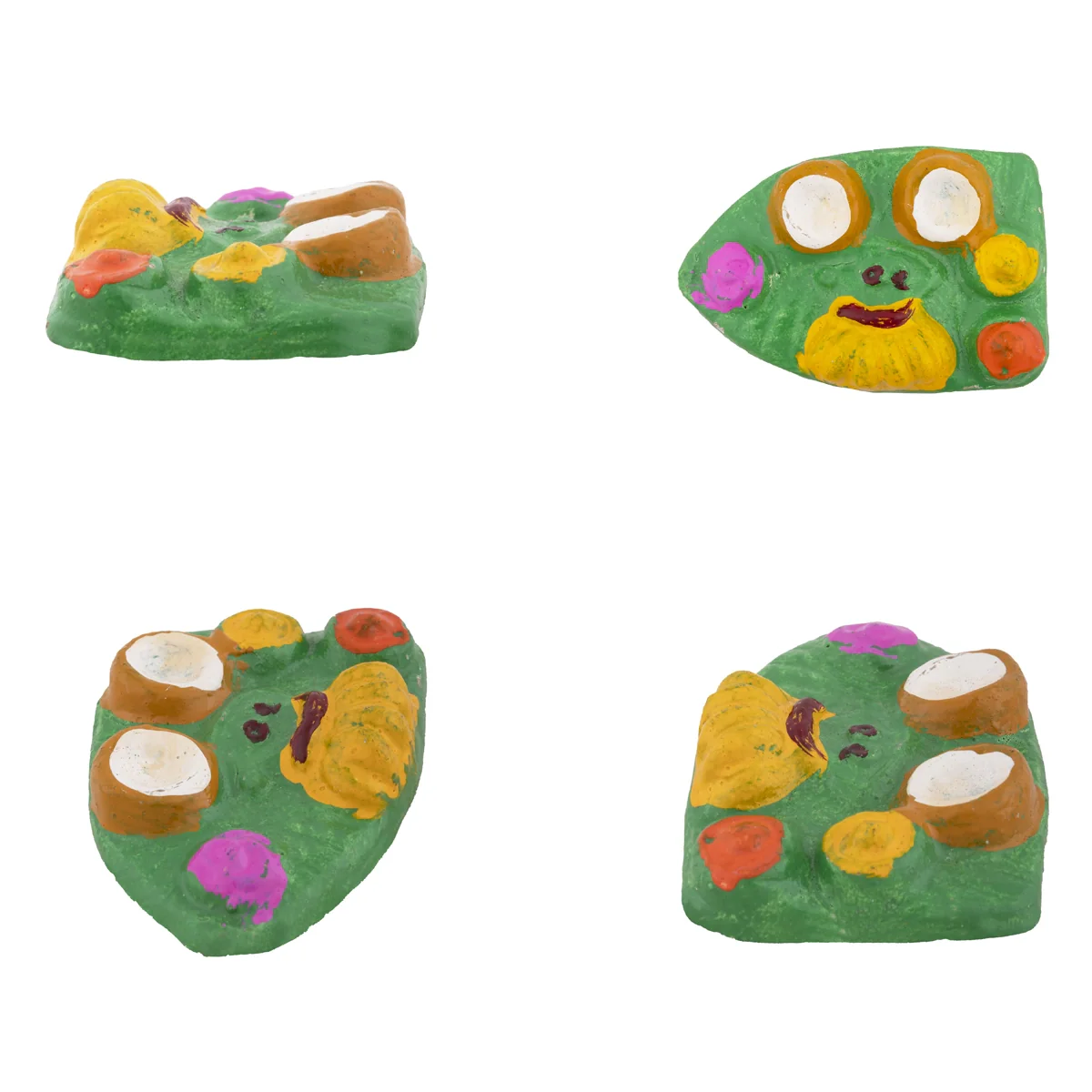 Durga Pooja Clay Golu Bommai Set - 10 x 6 Inches | Giri Golu Doll/ Navaratri Golu Bomma/Gombe/Bommai - Image 9