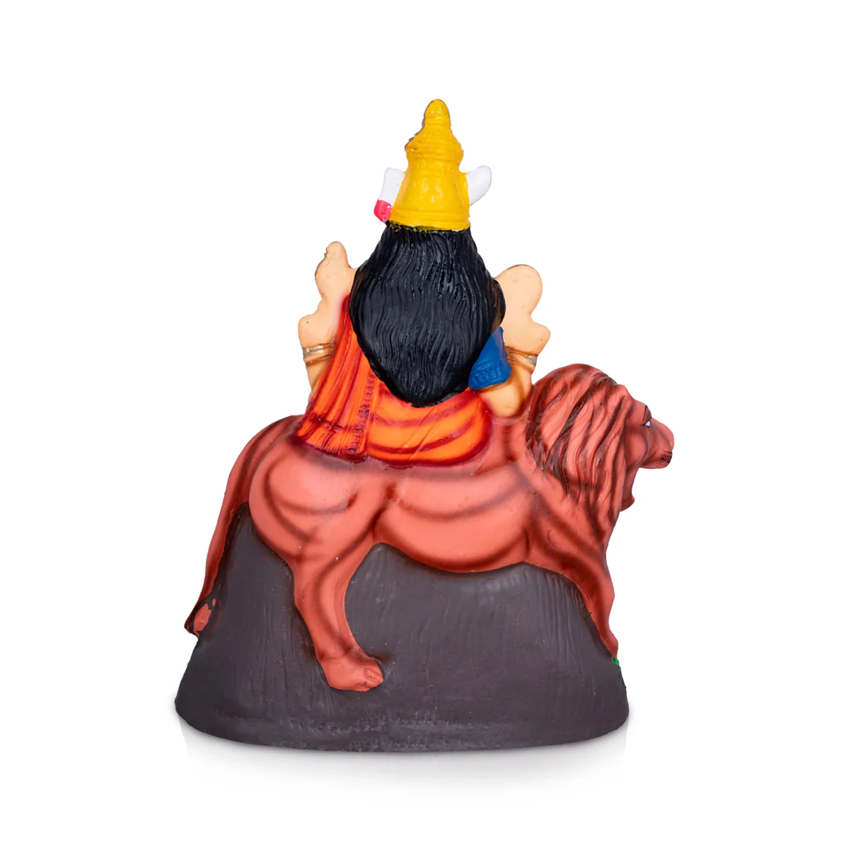 Durgai Paper Mache Golu Bommai - 16 x 12 Inches | Giri Golu Doll/ Navaratri Golu Bomma/Gombe/Bommai - Image 4
