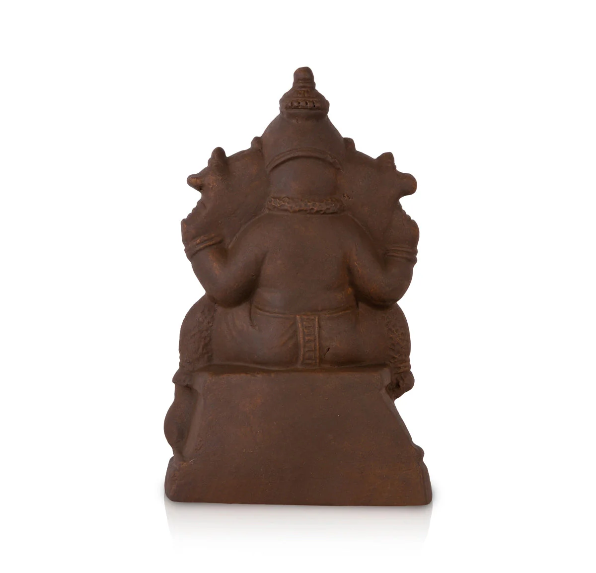 Eco Friendly Maha Ganapati Clay Golu Bommai - 12 Inches | Giri Golu Doll/ Navaratri Golu Bomma/Gombe/Bommai - Image 4