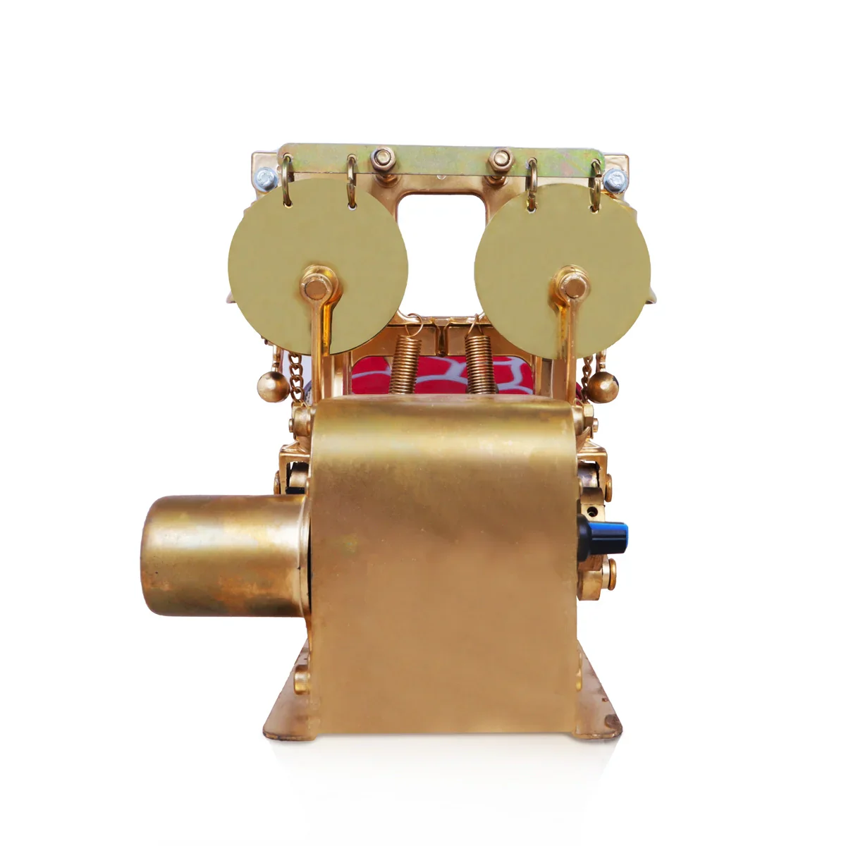 Electric Temple Drum Bell - 8.5 x 14 Inches | Temple Drum Bell/ Electric Bell for Temple - Image 4