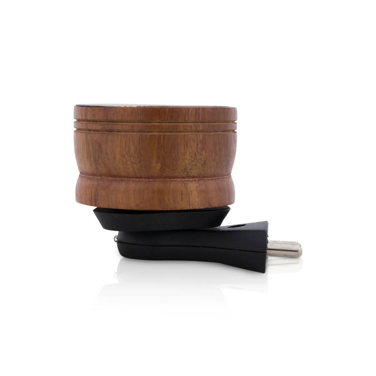 Electric Kapoor Dhani - 2.5 x 3.5 Inches | Electric Camphor Diffuser/ Wooden Cup Camphor Burner for Home - Image 2