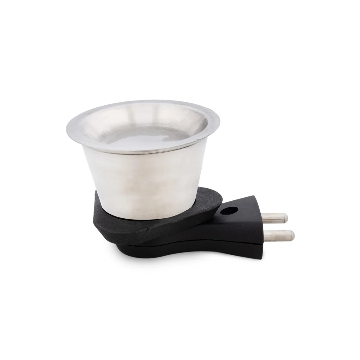 Electric Kapoor Dhani - 2 x 3.5 Inches | Electric Camphor Diffuser/ Steel Camphor Burner for Home - Image 3
