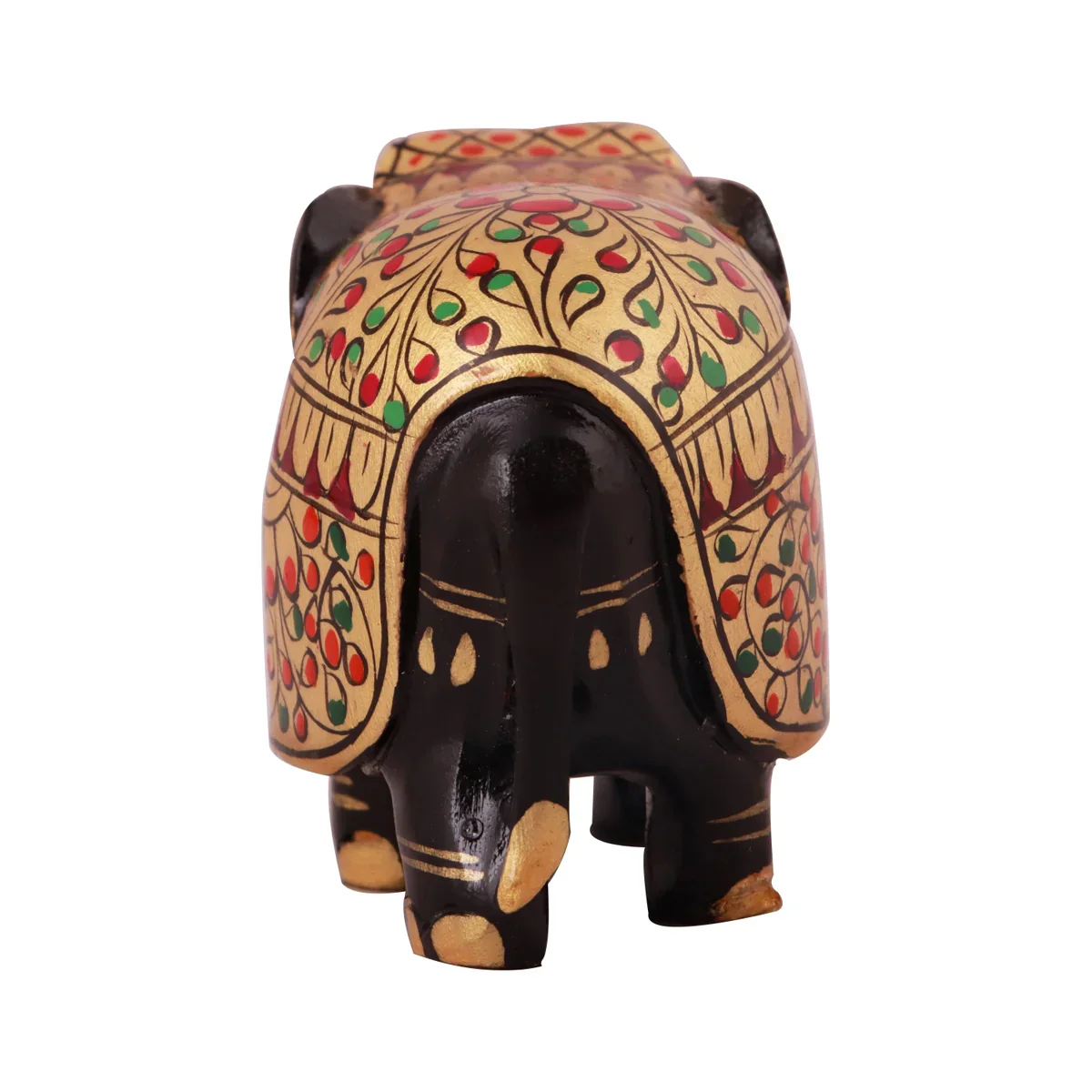 Elephant Idol - 2 x 3 Inches | Wooden Statue/ Elephant Statue for Home Decor - Image 4