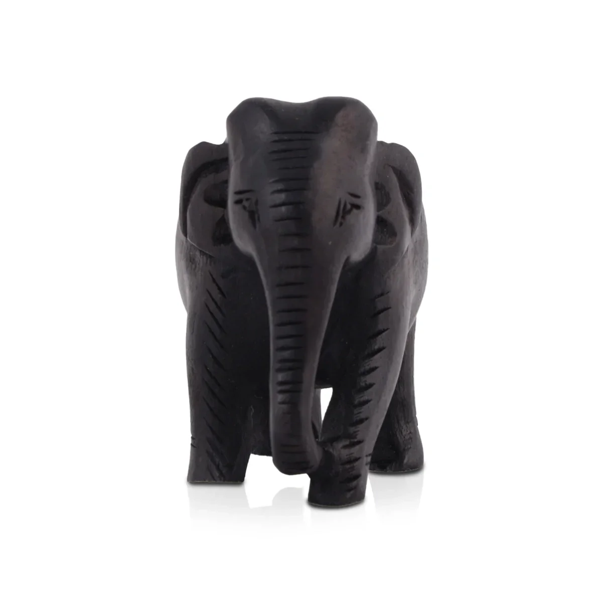 Elephant Statue - 2 Inches | Wooden Statue/ Colour Elephant Figurine/ Elephant Sculpture for Home - Image 4