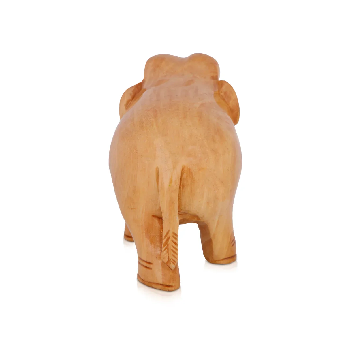 Elephant Statue - 3 x 4 Inches | Wooden Statue/ Colour Elephant Figurine/ Elephant Sculpture for Home - Image 7