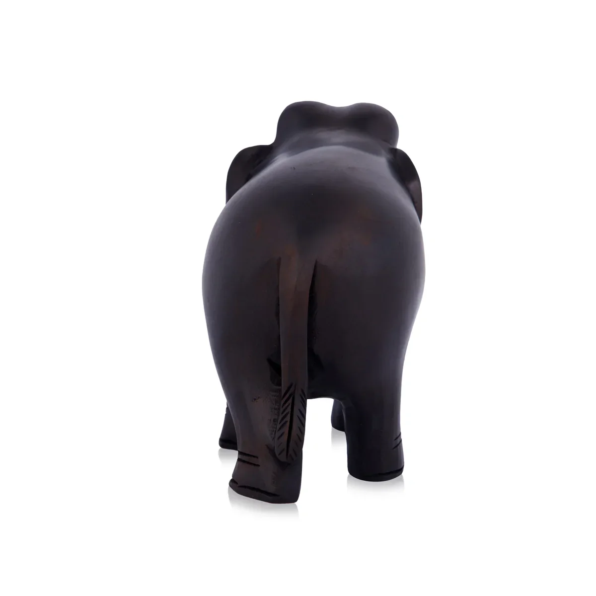 Elephant Statue - 4 x 5 Inches | Wooden Statue/ Colour Elephant Figurine/ Elephant Sculpture for Home - Image 7