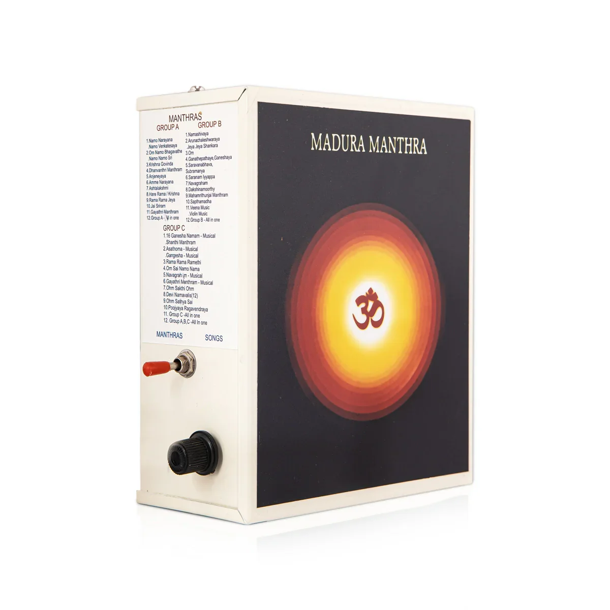 Chanting Box - 110 Volts | Mantra Chanting Box/ Madura Mantra Box for USA - Image 3