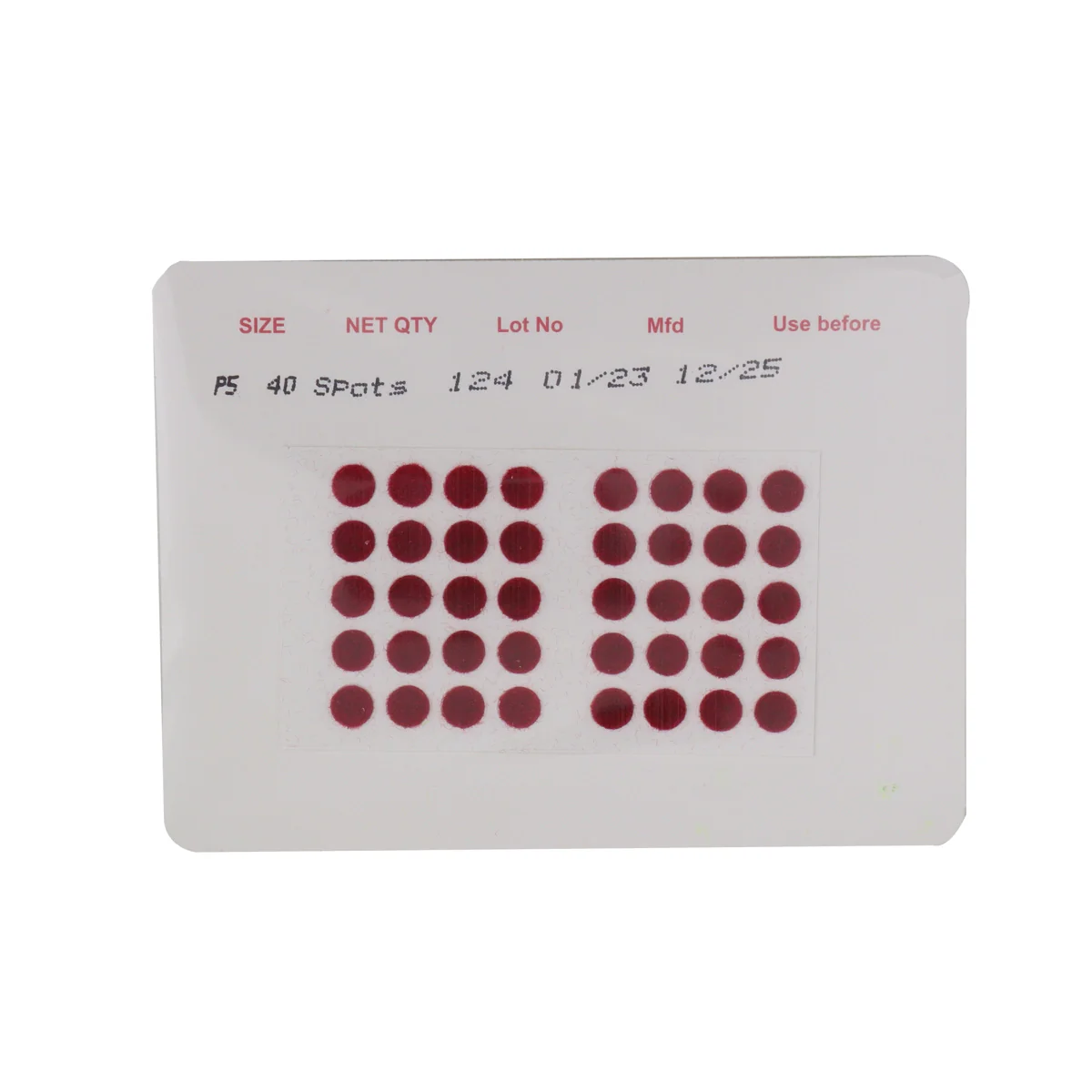 Eyetex Pallavi Kumkum Spot- Two In One/ 20 Pcs WholeSale Pack/ Brown, Red Colour/ 2 In 1 - Image 5