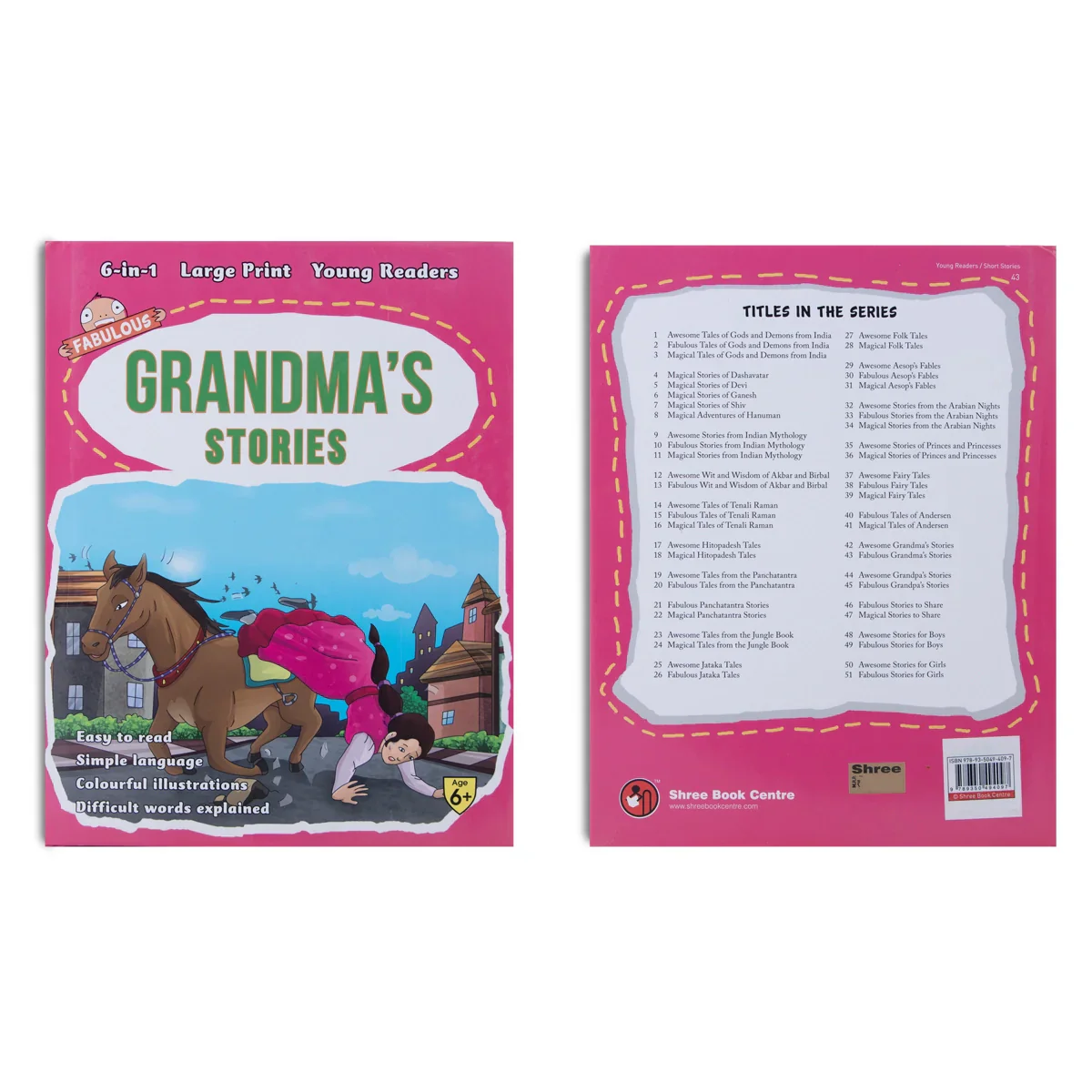 Fabulous Grandma’s Stories - English | 6 In 1 Story Book/ Childrens Book