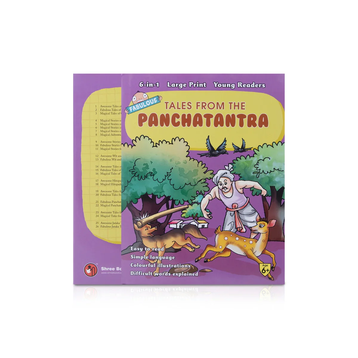 Fabulous Tales From The Panchatantra - English | 6 In 1 Story Book/ Childrens Book - Image 2