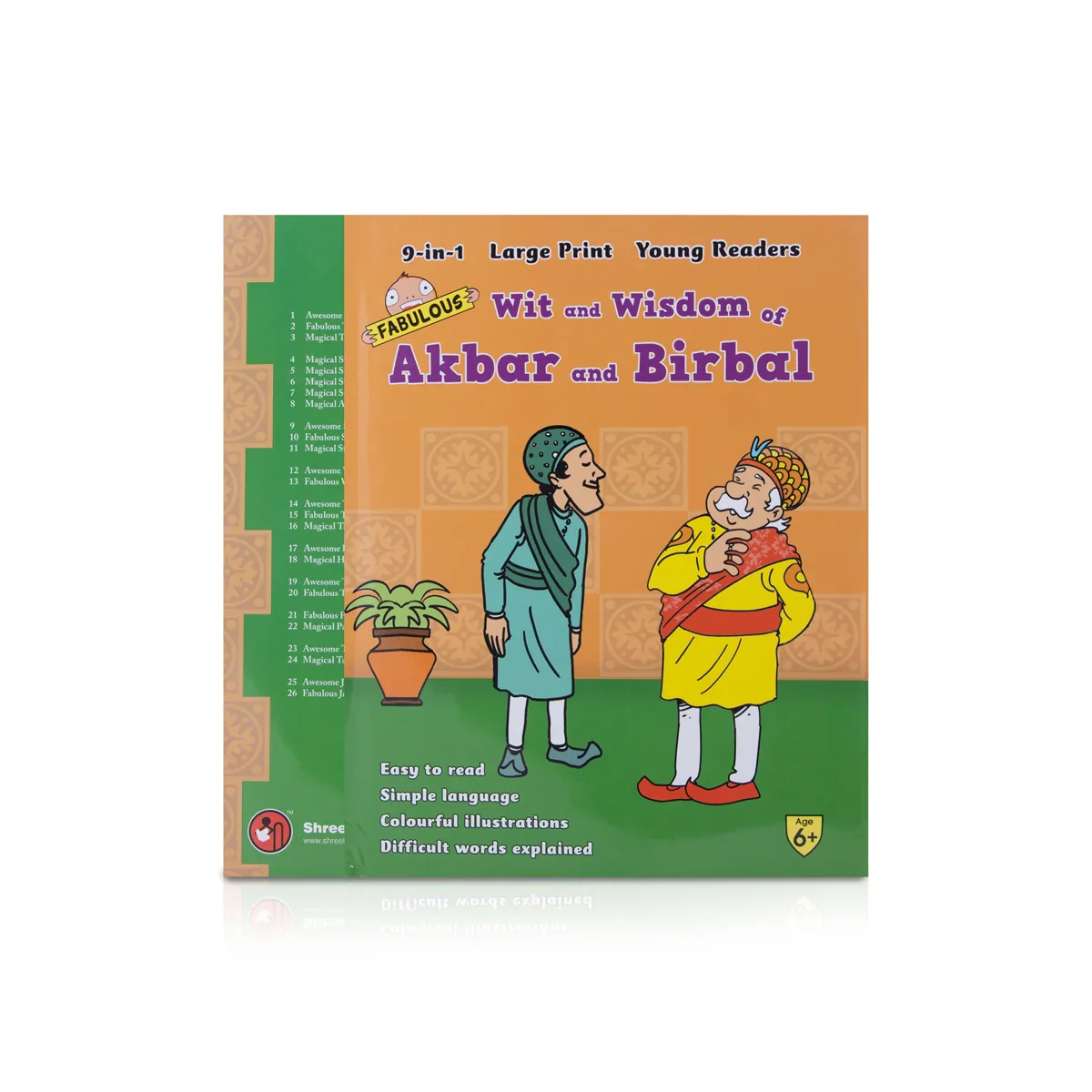 Fabulous Wit And Wistom Of Akbar And Birbal - English | 9 In 1 Story Book/ Childrens Book - Image 2