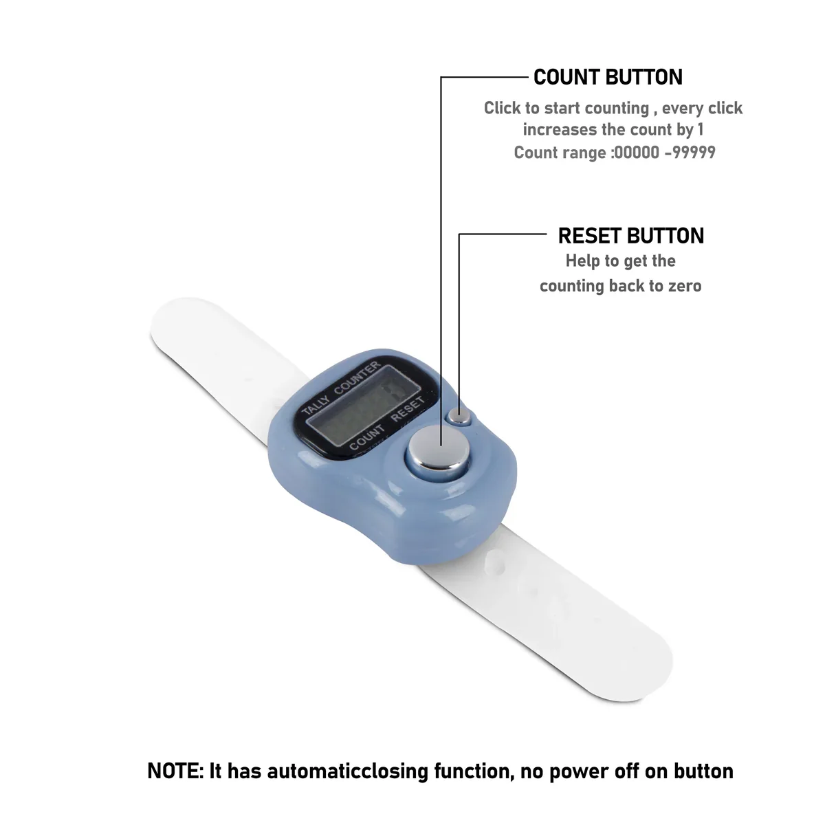 Finger Counter - 4 Inches | Finger Tally Counter/ Finger Clicker Counter - Image 15