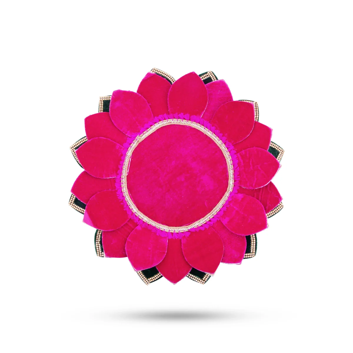 Floating Lotus Flower - 4 x 15 Inches | Velvet Artificial Lotus Flower/ Uruli Flower Decoration - Image 10