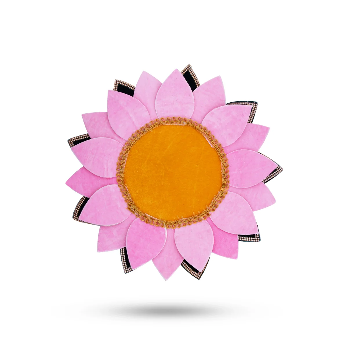 Floating Lotus Flower - 4 x 15 Inches | Velvet Artificial Lotus Flower/ Uruli Flower Decoration - Image 5
