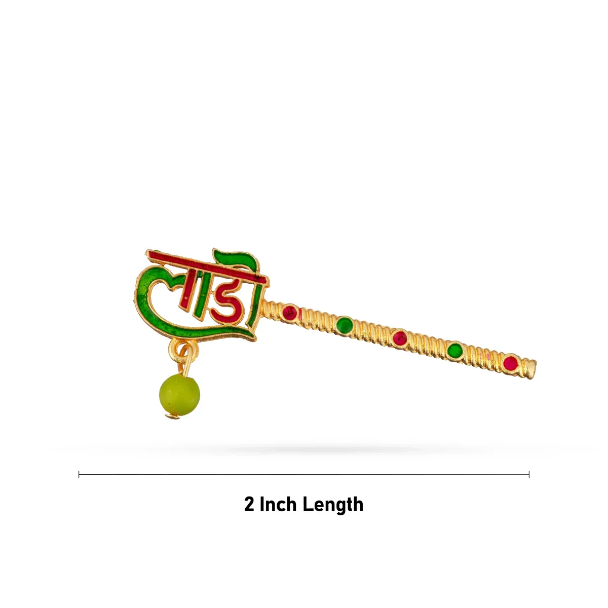 Flute - 2 Inches | Jewellery for Deity Decor - Image 4